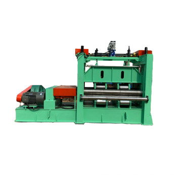 Carbon Steel Plate Leveling Machine , Roller Leveller Sheet Flattening Machine